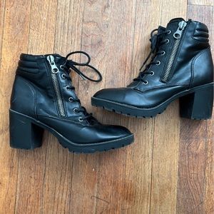 Madden girl combat boots